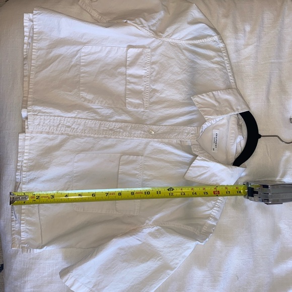 Equipment Boxy Crop Button Up - Picture 2 of 3